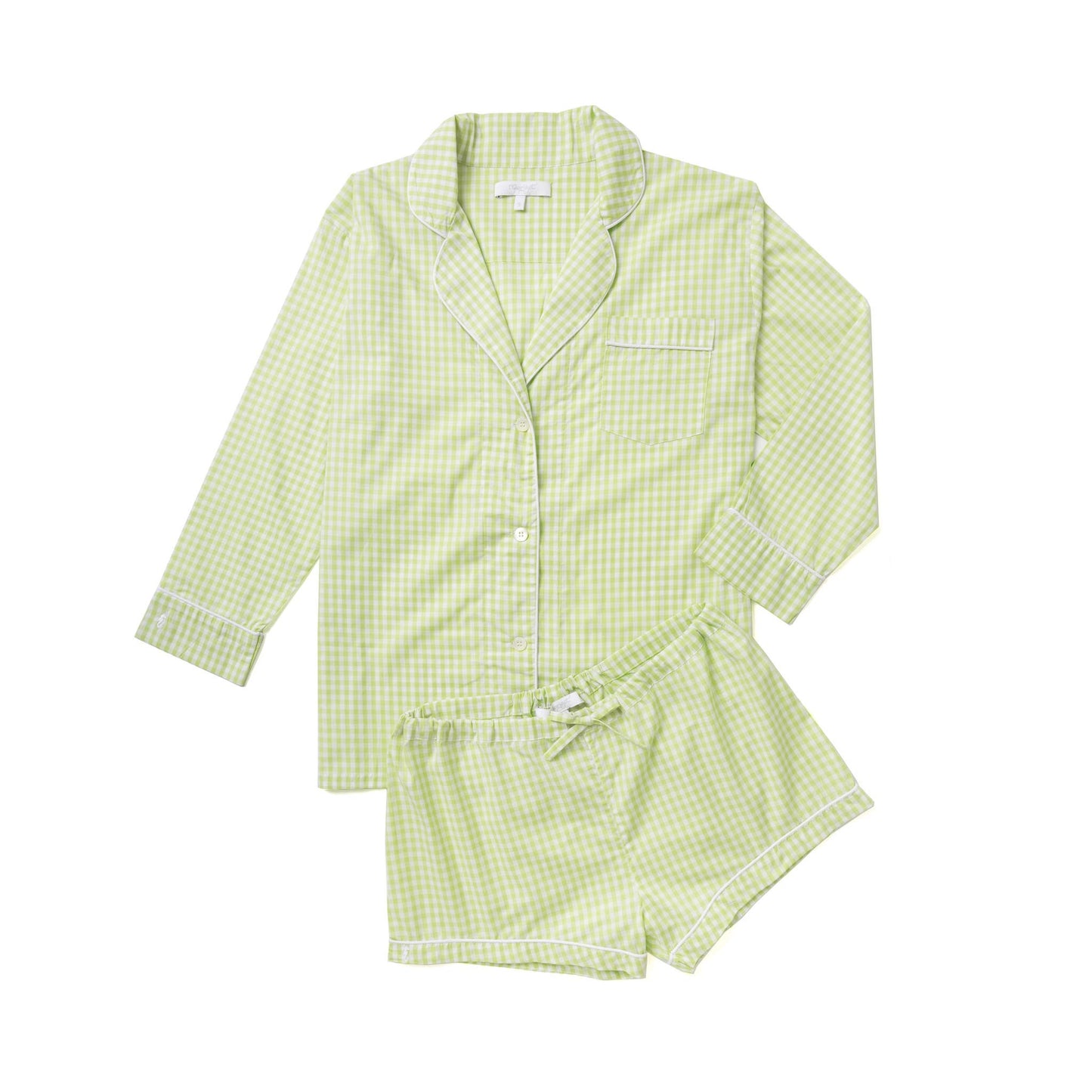 Maya Check Short Pajama Set