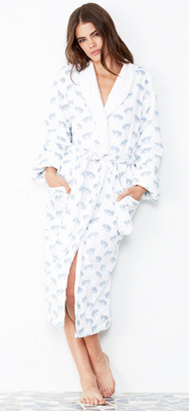 Powder Blue Leopard
